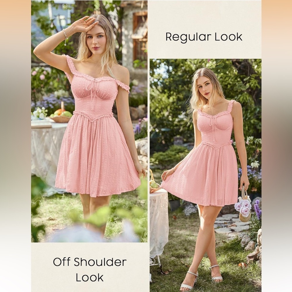 Chic Pink Ruffled Mini Dress